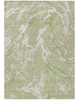 LOOMLAN Rugs Lani Aloe Washable Indoor-Outdoor Rug
