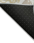 LOOMLAN Rugs Lani Ivory Washable Indoor-Outdoor Rug