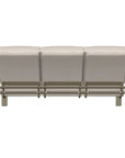 Telescope Larssen Deep Seat Cushion Three-Seat Outdoor Sofa