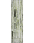 LOOMLAN Rugs Laventhia Green Washable Indoor-Outdoor Rug