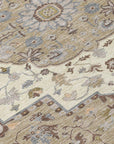 LOOMLAN Rugs Lidia Chocolate Washable Indoor-Outdoor Rug