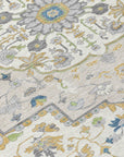 LOOMLAN Rugs Lidia Gold Washable Indoor-Outdoor Rug