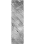 LOOMLAN Rugs Linavie Gray Washable Indoor-Outdoor Rug