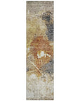 LOOMLAN Rugs Linta Brown Washable Indoor-Outdoor Rug