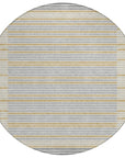 Linzia Gray Washable Indoor - Outdoor Rug - LOOMLAN - LOOMLAN Rugs - Outdoor Rugs