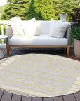 Linzia Gray Washable Indoor - Outdoor Rug - LOOMLAN - LOOMLAN Rugs - Outdoor Rugs