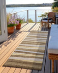 LOOMLAN Rugs Liora Brown Washable Indoor-Outdoor Rug