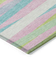LOOMLAN Rugs Liora Green Washable Indoor-Outdoor Rug