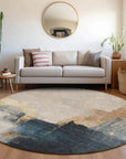 LOOMLAN Rugs Looma Brown Washable Indoor-Outdoor Rug