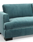 Uptown Sebastian Floridian Fun - Tropical Hand Leather Couch