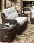Lloyd Flanders Largo Loveseat All Weather Wicker Furniture Made USA