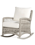 Lloyd Flanders Mackinac Wicker Outdoor Rocker Lounge Chair Cushions