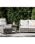 Lloyd Flanders Mackinac Wicker Outdoor Swivel Glider Chair - High Back