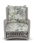 Lloyd Flanders Mackinac Wicker Outdoor Swivel Glider Chair Cushions