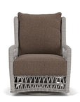 Lloyd Flanders Mackinac Wicker Outdoor Swivel Glider Chair Cushions