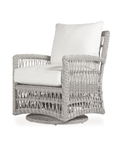 Lloyd Flanders Mackinac Wicker Outdoor Swivel Glider Chair Cushions