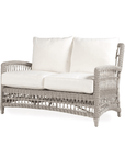 Lloyd Flanders Mackinac Wicker Outdoor Wicker Loveseat Cushions
