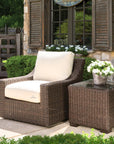 Lloyd Flanders Mesa Square Cube End Table