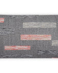 Outdoor Blockweave Lumbar Pillow - Coral Outdoor Pillows LOOMLAN By D.V. Kap