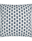 Outdoor Fifi Pillow - Indigo Outdoor Pillows LOOMLAN By D.V. Kap