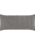 Outdoor Justify Lumbar Pillow - Slate Outdoor Pillows LOOMLAN By D.V. Kap