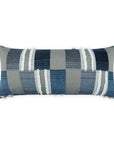 Outdoor Mickey Lumbar Pillow - Indigo Outdoor Pillows LOOMLAN By D.V. Kap