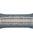 Outdoor Motiva Lumbar Pillow - Azure Outdoor Pillows LOOMLAN By D.V. Kap