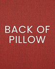 Outdoor Palmero Lumbar Pillow - Red Outdoor Pillows LOOMLAN By D.V. Kap