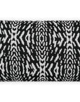 Outdoor Riff Lumbar Pillow - Ebony Outdoor Pillows LOOMLAN By D.V. Kap