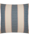 Outdoor Tampa Pillow - Blue Outdoor Pillows LOOMLAN By D.V. Kap