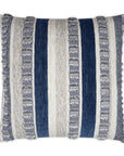 Outdoor Teton Pillow - Indigo Outdoor Pillows LOOMLAN By D.V. Kap