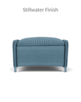 Lloyd Flanders Reflections Wicker Ottoman Padded Seat