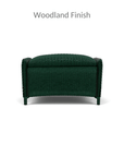 Lloyd Flanders Reflections Wicker Ottoman Padded Seat