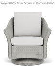 Lloyd Flanders Weekend Retreat Outdoor Lounge Rocker Chair