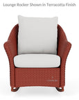 Lloyd Flanders Weekend Retreat Outdoor Lounge Rocker Chair