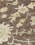 LOOMLAN Rugs Louis Brown Washable Indoor-Outdoor Rug
