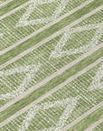 LOOMLAN Rugs Lume Green Washable Indoor-Outdoor Rug