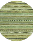 LOOMLAN Rugs Luthyra Aloe Washable Indoor-Outdoor Rug