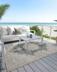 LOOMLAN Rugs Lyra Black Washable Indoor-Outdoor Rug