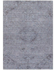 LOOMLAN Rugs Malia Blue Washable Indoor-Outdoor Rug