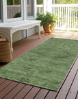 LOOMLAN Rugs Malia Fern Washable Indoor-Outdoor Rug