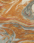 LOOMLAN Rugs Malika Paprika Washable Indoor-Outdoor Rug