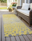 LOOMLAN Rugs Marilla Gold Washable Indoor-Outdoor Rug