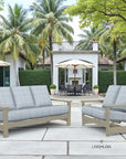 Telescope Leeward Cushion Deep Seat Outdoor Sofa