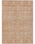 LOOMLAN Rugs Mila Orange Washable Indoor-Outdoor Rug