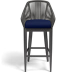 Milano Weatherproof Outdoor Bar Stool - LOOMLAN - Sunset West - Outdoor Bar Stools