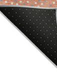 LOOMLAN Rugs Mirelia Salmon Washable Indoor-Outdoor Rug