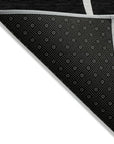 LOOMLAN Rugs Mirelle Black Washable Indoor-Outdoor Rug