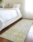 LOOMLAN Rugs Monavia Gold Washable Indoor-Outdoor Rug