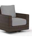 Montecito Sunbrella Swivel Outdoor Rocker - LOOMLAN - Sunset West - Outdoor Accent Chairs